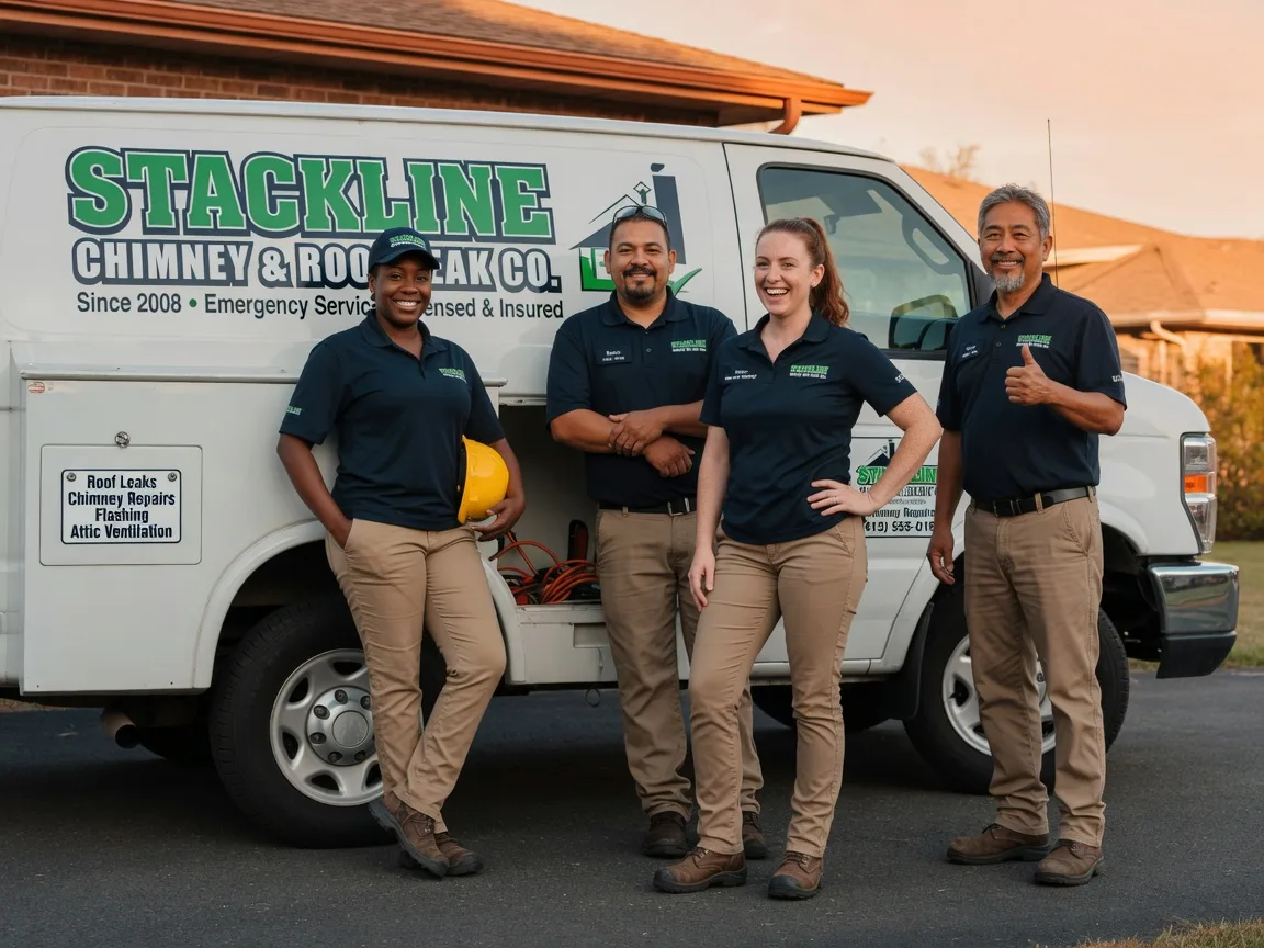 Chimney flashing repair company in Louann, AR